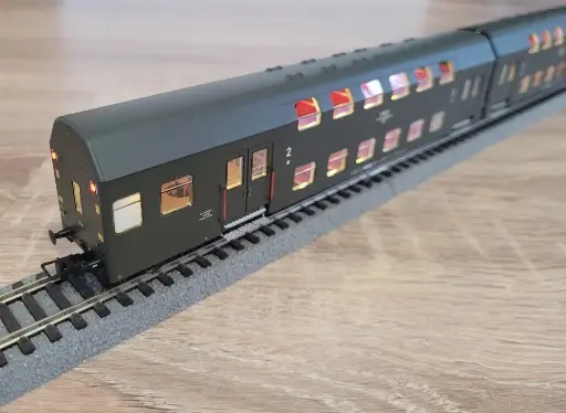 Zestaw oświetlenia Bipa/Bhp 2 wagony (kopiuj)